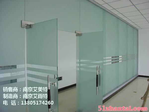 南京钢化玻璃门-图4